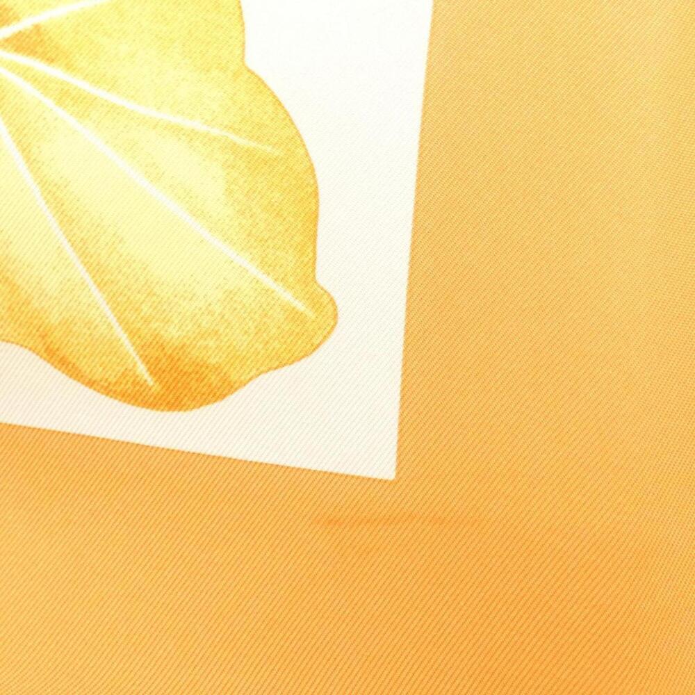HERMES Orange Scarf - Picture 3 of 6